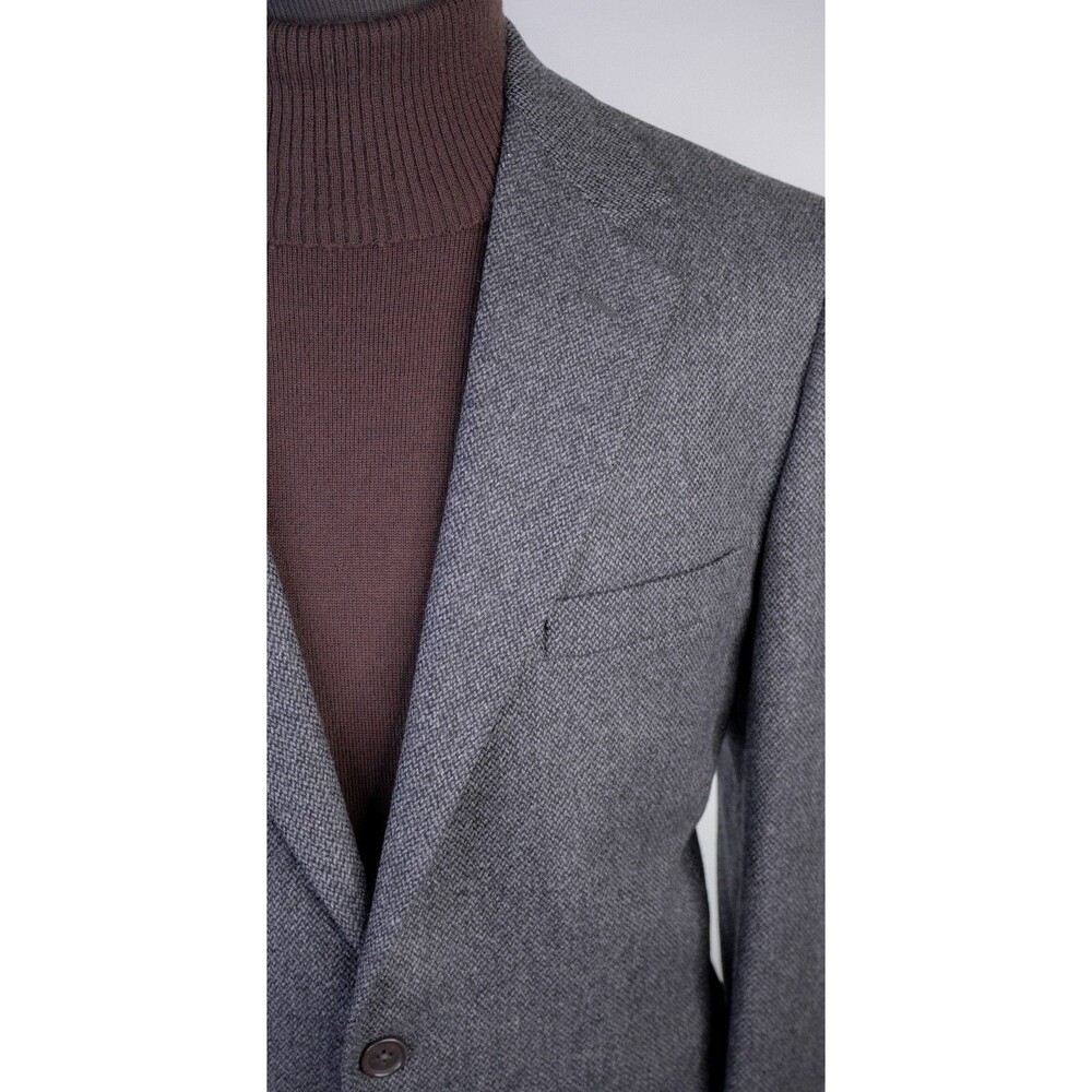 Brooks Brothers Blazer Sport Coat Sz 42R LambsWool Jacket 2-Button ITALY Made - Picture 4 of 15